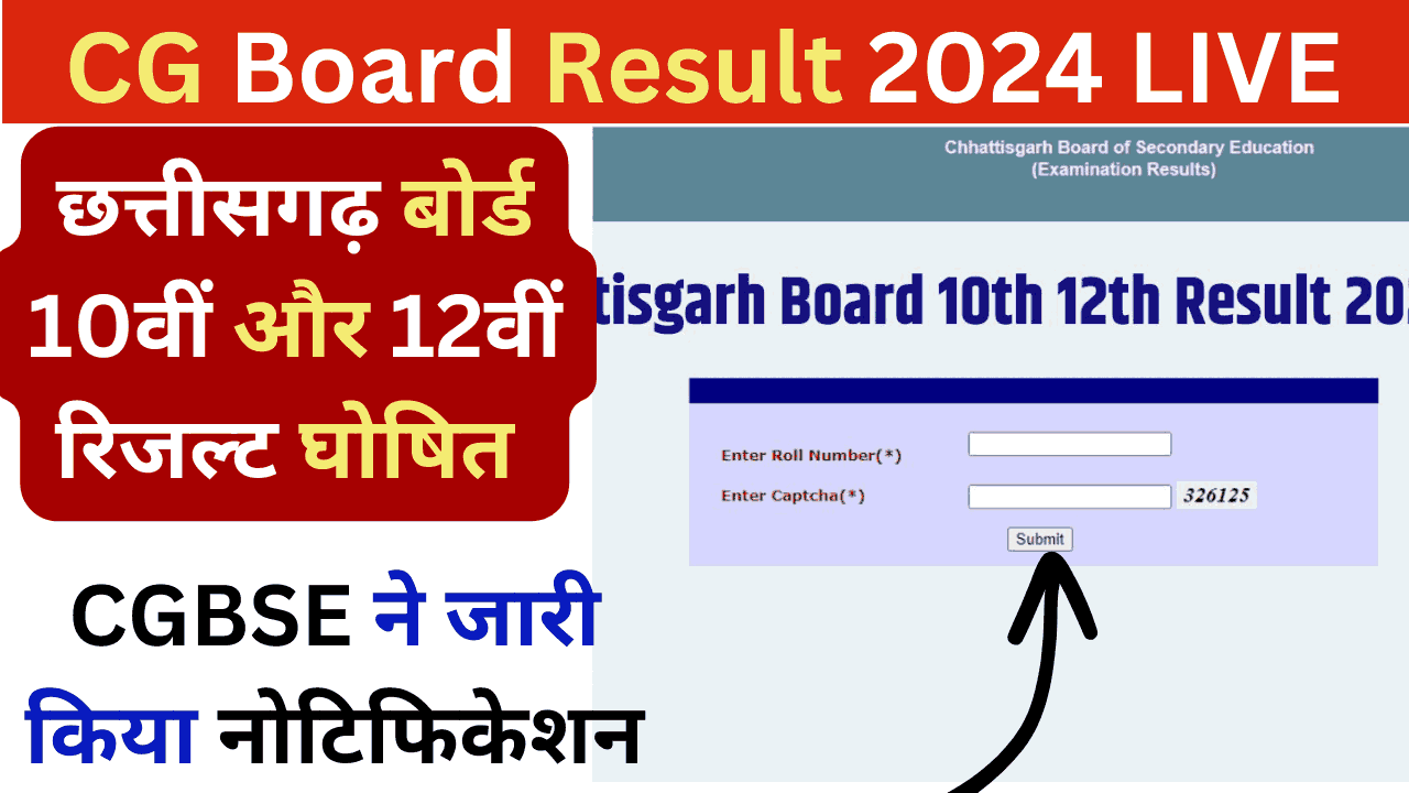 CG Board Result 2024