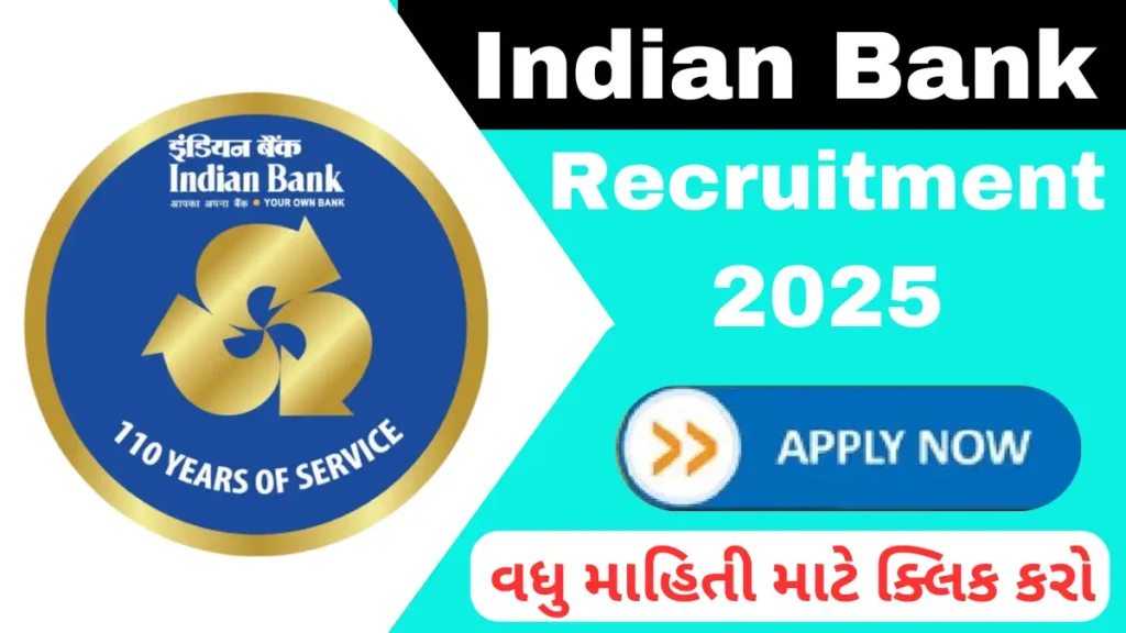 Indian Bank Recruitment 2025