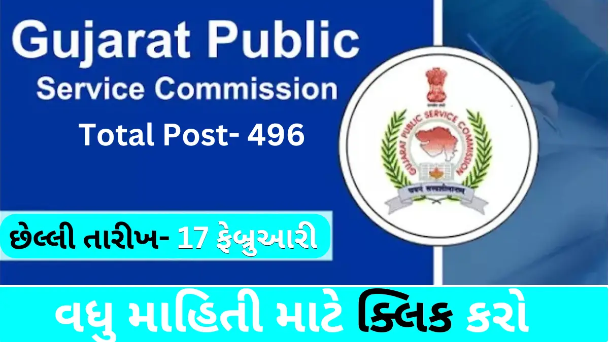 GPSC Bharti 2025