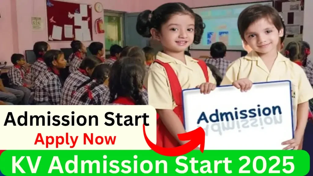 Kendriya Vidyalaya Admission 2025-26