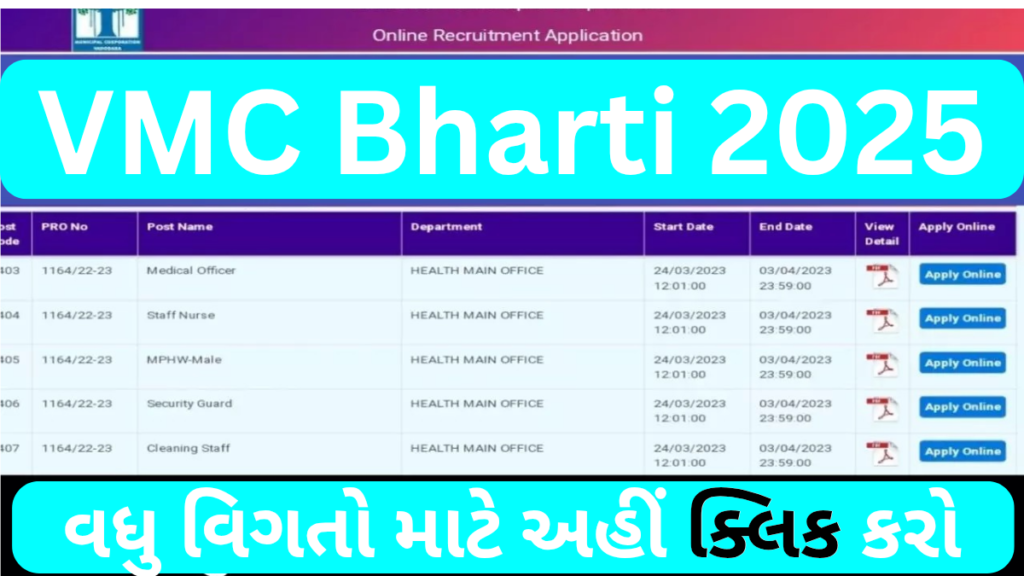 VMC Bharti 2025